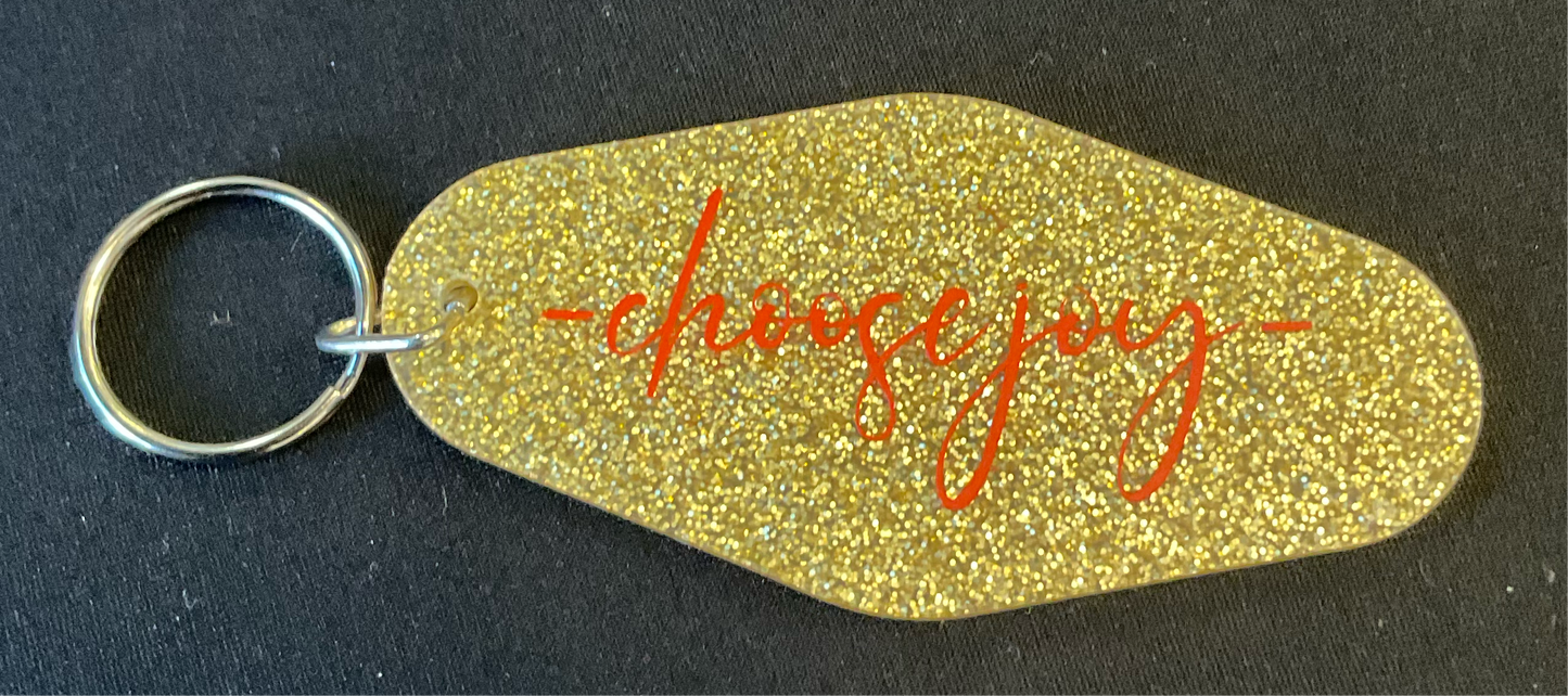 Choose Joy Keychain