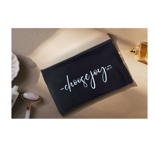 Choose Joy Cosmetic Pouch