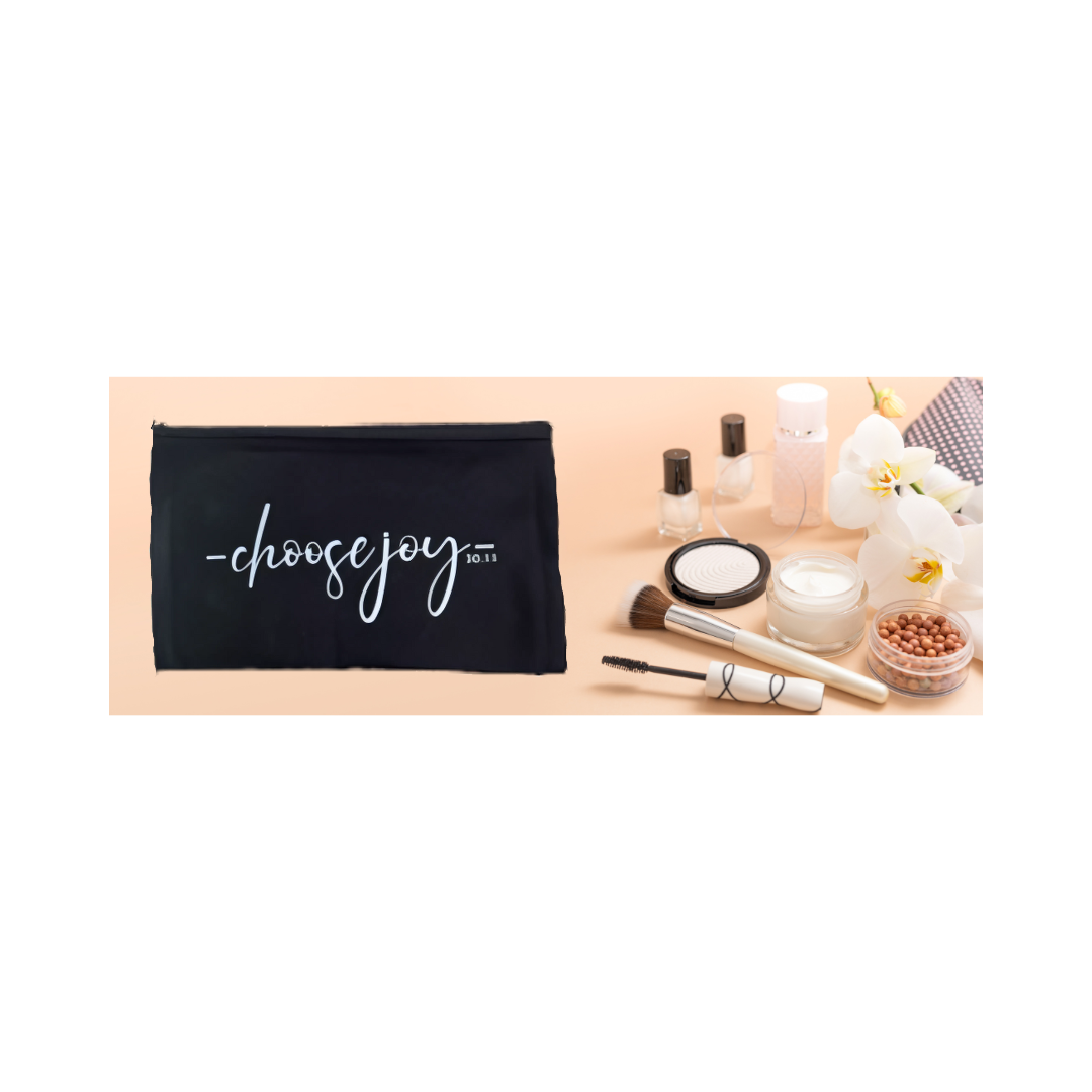 Choose Joy Cosmetic Pouch