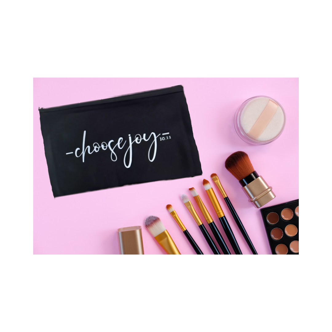 Choose Joy Cosmetic Pouch